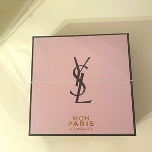 YSL Yves Saint Laurent Mon Paris Perfume Shower & Body Lotion Set ONLY with Box
